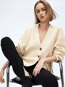 H&M Rib-Knit Cardigan Sweater
