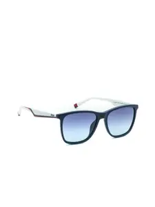 FILA Men Square Sunglasses with UV Protected Lens