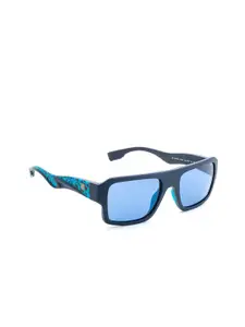 FILA Men Square Sunglasses with UV Protected Lens