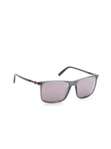 FILA Men Full Rim Square Sunglasses with UV Protected Lens