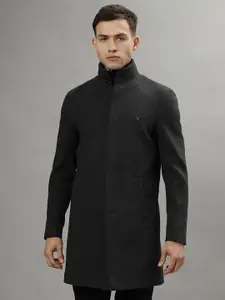 Iconic Stand Collar Single-Breasted Overcoat