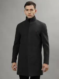Iconic Stand Collar Single-Breasted Overcoat