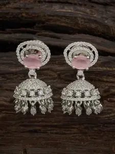 Kushal's Fashion Jewellery Gold-Plated Zircon-Embellished Bridal Adjustable Finger Ring