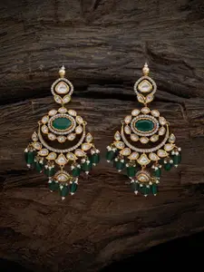 Kushal's Fashion Jewellery Embellished Bridal  Kundan Classic Chandbali