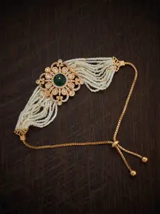 Kushal's Fashion Jewellery Kundan Studded Armlet