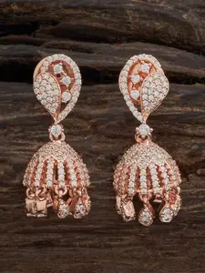 Kushal's Fashion Jewellery Cubic Zircon Embellished Bridal Party Adjustable Finger Ring