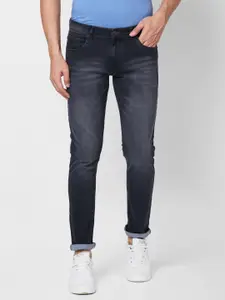 GIORDANO Men Slim Fit Light Fade Clean Look Stretchable Jeans