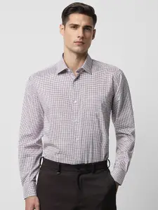 Van Heusen Cotton Checked Formal Shirt
