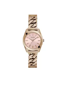 GUESS Women Stainless Steel Straps Analogue Watch GW0653L2