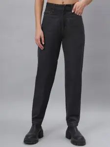 BAESD Women Boyfriend Fit High-Rise Stretchable Jeans