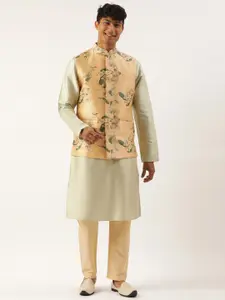 TheEthnic.Co Printed Nehru Jackets