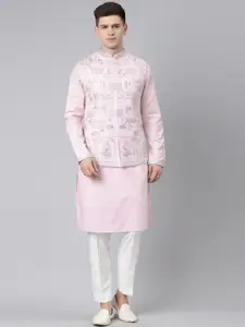 TheEthnic.Co Embroidered Nehru Jackets