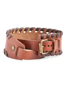 The Roadster Lifestyle Co. Leather Buckled Bracelet