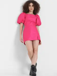 ONLY Straight Front Slit Detail Mini Skorts