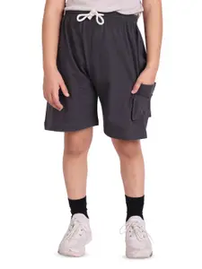 BAESD Boys Mid-Rise Cotton Shorts