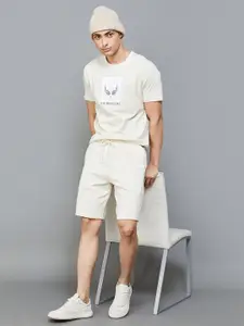 Fame Forever by Lifestyle Men Mid-Rise Cotton Shorts