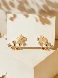 SALTY 14K Gold-Plated Contemporary Studs Earrings