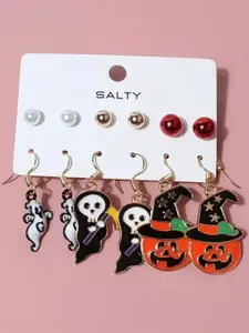SALTY Set Of 6 Contemporary Earrings