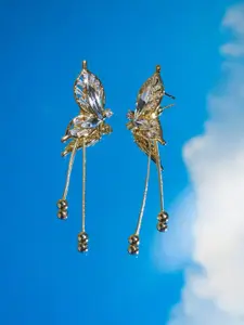 SALTY Gold Plated Drop Earrings