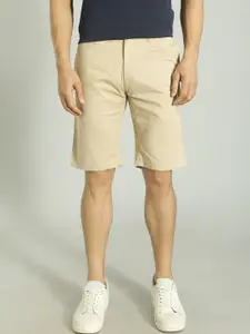 Indian Terrain Men Mid-Rise Cotton Regular Shorts