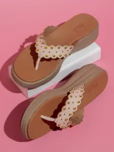 Inc 5 Embellished Open Toe Comfort Heels