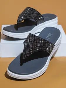 Inc 5 Embellished Open Toe Comfort Heels