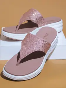 Inc 5 Embellished Open Toe Comfort Heels