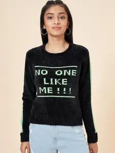 Coolsters by Pantaloons Girls Typography Printed Pullover