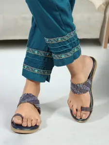 Carlton London Embellished One Toe Flats