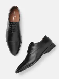 Louis Philippe Men Leather Formal Derbys