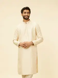 Manyavar Mandarin collar Regular Kurta with Pyjamas