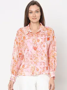 Vero Moda Floral Printed Opaque Printed Casual Shirt