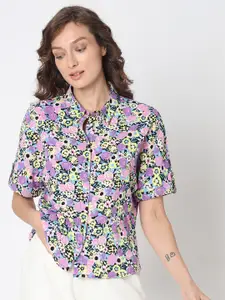 Vero Moda Floral Printed Opaque Printed Casual Shirt