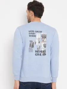 Duke Typography Printed Long Sleeves Cotton Sweatshirt