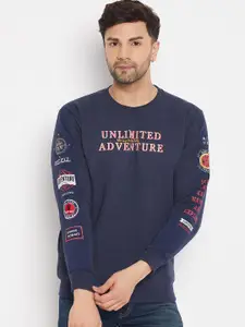 Duke Typography Printed Cotton Sweatshirt