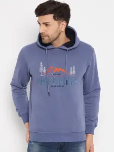 Duke Graphic Printed Long Sleeves Hooded Cotton Sweatshirt