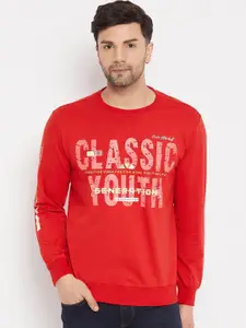 Duke Typography Printed Cotton Sweatshirt