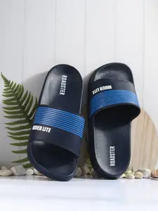 Roadster The Lifestyle Co. Men Typography Printed Sliders