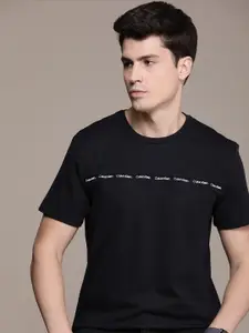 Calvin Klein Jeans Brand Logo Printed Casual T-shirt