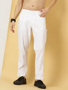 Thomas Scott Men Urban Easy Wash Linen Cotton Chinos Trouser