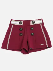 One Friday Girls Mid-Rise Regular Shorts