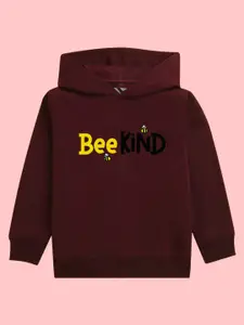 BAESD Girls Bee Printed Fleece Hood Pullover Sweatshirt