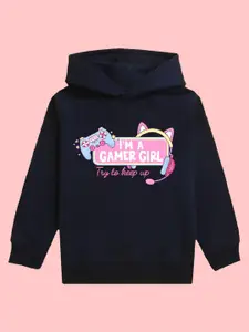 BAESD Girls Gamer Printed Fleece Hood Pullover Sweatshirt