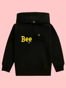 BAESD Girls Bee Printed Fleece Hooded Pullover Sweatshirt