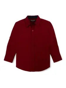 Gini and Jony Boys Opaque Cotton Casual Shirt