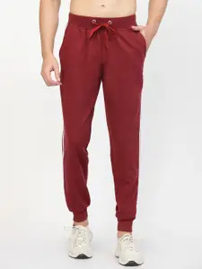 UZARUS Men Mid Rise Cotton Joggers
