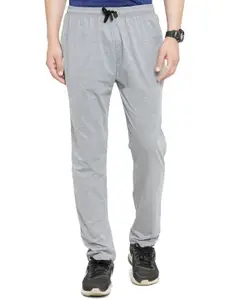 UZARUS Men Regular Fit Mid-Rise Cotton Track Pants
