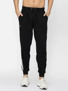 UZARUS Men Regular Fit Mid-Rise Cotton Joggers