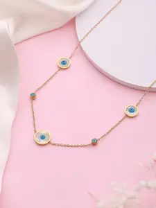 Jazz and Sizzle Gold-Plated Cubic Zirconia Necklace