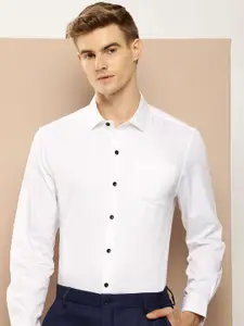 INVICTUS Pure Cotton Slim Fit Opaque Formal Shirt
